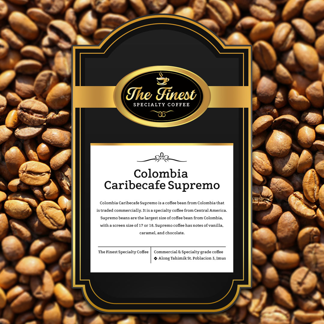 The Finest Coffee Beans – Colombia Caribecafe Supremo